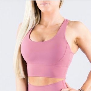 Buffbunny Rosa Sports bra